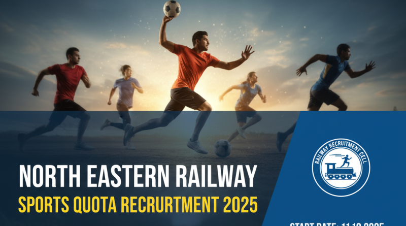NER Sport Quota Group C & D Notification 2025
