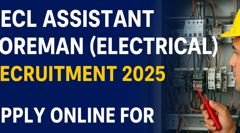 SECL Assistant Foreman Notification